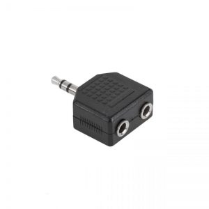 ADAPTER 3,5mm MUSKI- 2X3,5mm ZENSKI
