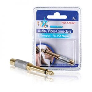 ADAPTER 6,3mm MUSKI- CINCzenski HQS-SAC021