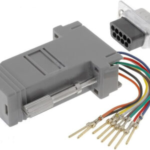ADAPTER SUB D 9 PINA MUSKI- UTP 8 PINA ZENSKI