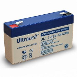 AKUMULATORSKA  BATERIJA 6V 1,3AH ULTRACELL (UL)