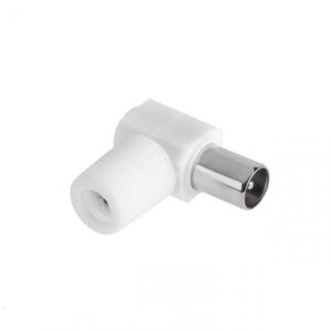 ANTENSKI UTIKAC MUSKI POD UGLOM BELI (PLUG7)