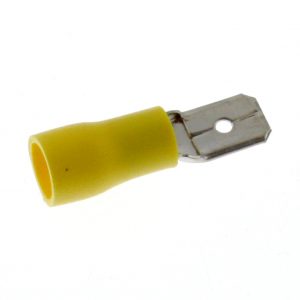 AUTO BUKSNA 6,4mm MUSKA ZUTA, IZOLOVANA