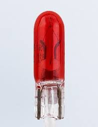 AUTO SIJALICA 12V1,2W T5 CRVENA