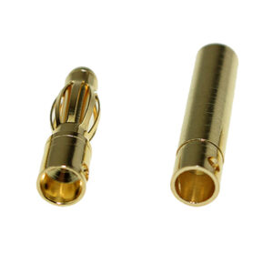 BANANA ZENSKA POZLACENA 4mm