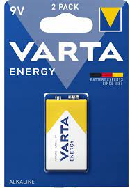 BATERIJA ALKALNA 9V VARTA HIGH ENERGY