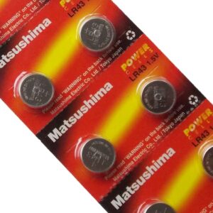 BATERIJA 1,5V/AG12 LR43 MATSUSHIMA