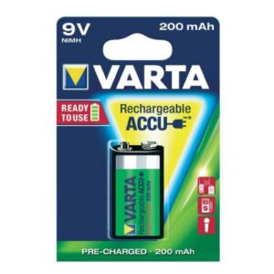 BATERIJA 9V 200mAH VARTA