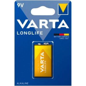 BATERIJA 9V LONGLIFE VARTA