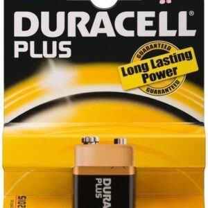 BATERIJA ALKALNA 9V DURACELL PLUS
