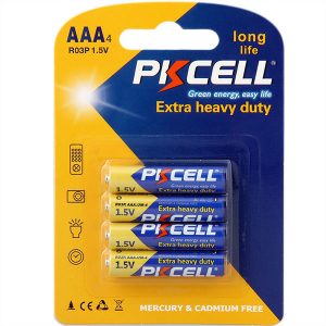 BATERIJA R3 PKCELL BLISTER /4 KOMADA