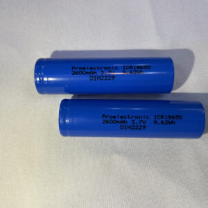 BATERIJA 3,7V 2600mAh PKCELL 18650