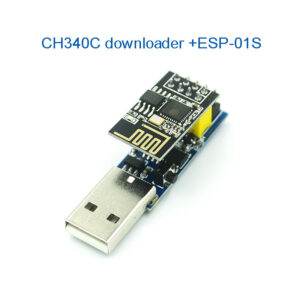 CH340 Download Recorder with ESP8266 ESP-01S Wifi Module