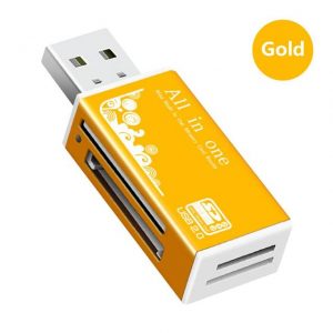 Citac memorijskih kartica 15IN1 , GOLD