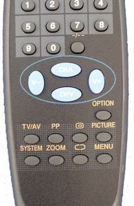 DALJINSKI NEO CRNI YKF-51P