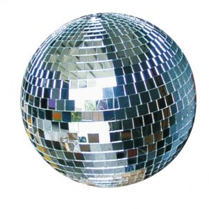 DISKO KUGLA 30cm SIVA