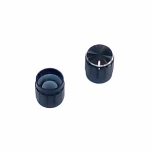 DUGME ZA POTENCIOMETAR CRNO 15X16mm