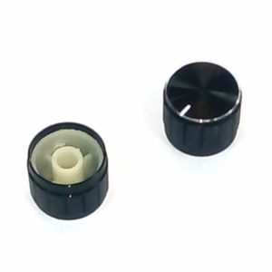 DUGME ZA POTENCIOMETAR CRNO 21X17mm
