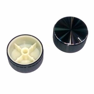 DUGME ZA POTENCIOMETAR CRNO 40X19mm