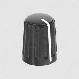 DUGME ZA POTENCIOMETAR CRNO DKN1301SW