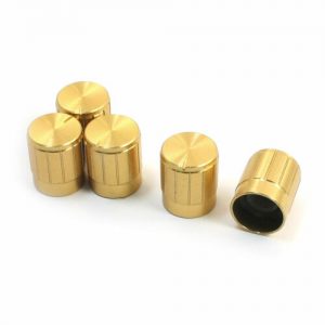 DUGME ZA POTENCIOMETAR  ZLATNO 15X17mm
