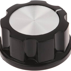 DUGME ZA POTENCIOMETAR CRNO 15X30mm