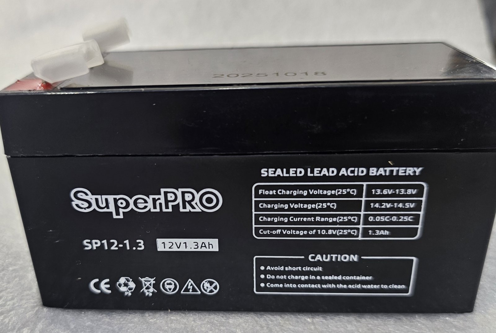 Akumulator 12v 1,3Ah