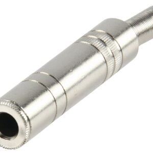 KONEKTOR 6,3mm ZENSKI KABLOVSKI STEREO METALNI