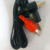 Audio kabel Stereo kabel 1 x Stereo utikač 3,5mm pod uglom2 x Cinč utikač Duzine: 1,2m