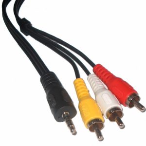 KABL 3,5mmMUSKI (4 POLA)- 3XCINCmuski 1,5M