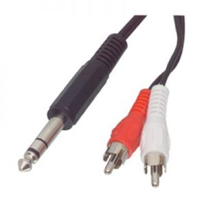 KABL 6,3mm MUSKI- 2xCINC MUSKI 1,5M