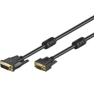 KABL DVI A- VGA MUSKI 5m SA FERITOM