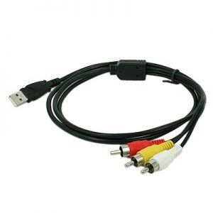 KABL USB A- 3xCINC MUSKI 1,5m