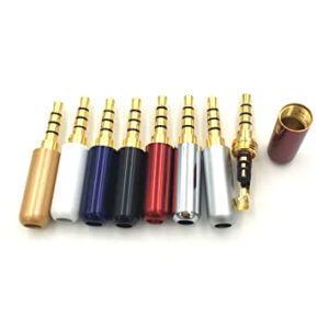 KONEKTOR 3,5mm MUSKI KABLOVSKI METALNI 4 POLA