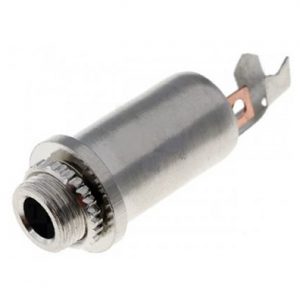 KONEKTOR 3,5mm ZENSKI SASIJSKI METALNI STEREO JC-114