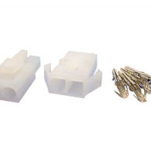 KONEKTOR 6,2mm 2 PINA 1X2 KOMPLET M+Z