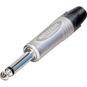 KONEKTOR 6,3mm MUSKI KABLOVSKI MONO NEUTRIK NTR-NP2X