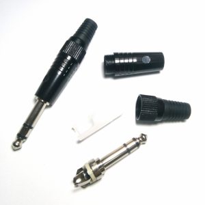 KONEKTOR 6,3mm MUSKI KABLOVSKI STEREO 1065