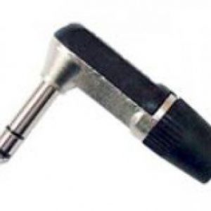 KONEKTOR 6,3mm MUSKI KABLOVSKI STEREO POD UGLOM SK3PU