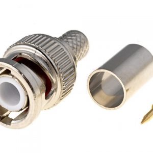KONEKTOR BNC MUSKI ZA KABL RG-6, KRIMP