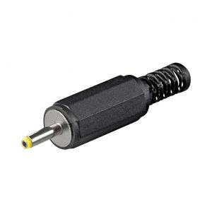 KONEKTOR DC MUSKI KABLOVSKI PLASTICNI 0,7mm