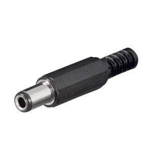 KONEKTOR DC MUSKI KABLOVSKI PLASTICNI 3,1mm