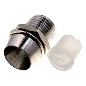 KUCISTE ZA LED DIODE 5mm METALNO, RTM-50HB-CHROM