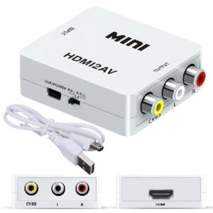 Konvertor HDMI na AV - RCA 1080p