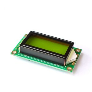 LCD DISPLEJ 2X8 (0802A) ZELENI