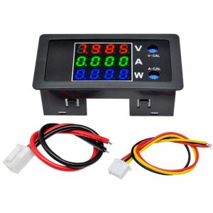 LCD  Digitalni Voltmetar- Ampermetar- Vat metar VAW /R-G-B