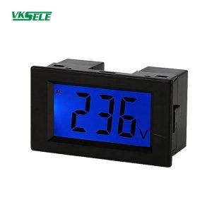 LED VOLTMETAR 4,5V-30V~200V  CRVENI 3ZICE SA KONEKTOROM