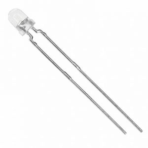 LED DIODA 3mm BELA, PROVIDNA