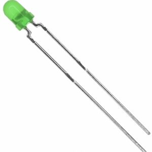 LED DIODA 3mm ZELENA
