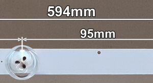 LED TRAKA LG 55inc R