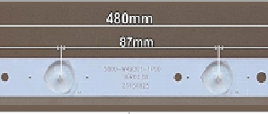LED TRAKA TESLA 49inch